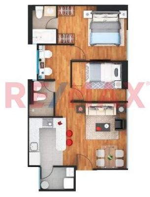 DEPARTAMENTO FLAT EN AV. BRASIL