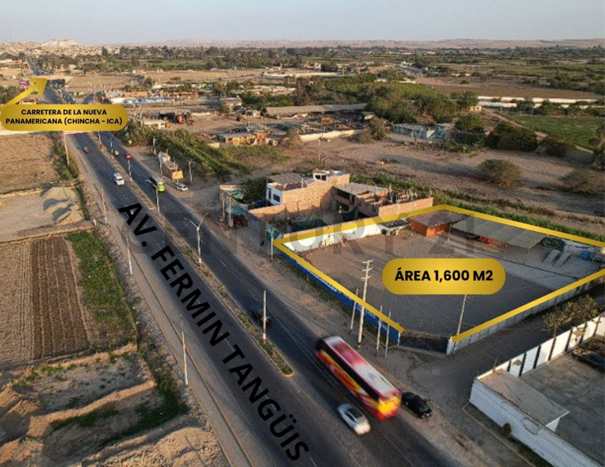 AMPLIO LOCAL COMERCIAL EN PLENA AV. FERMÍN TANGÜIS - PISCO