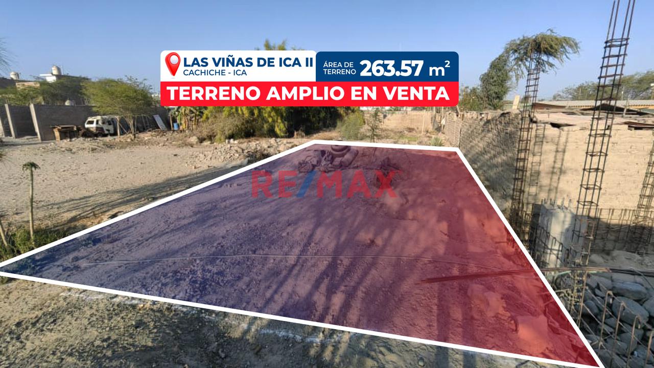 Terreno En Ocasión En Urb. Las Viñas De Ica Ii, Ideal Para Inversión