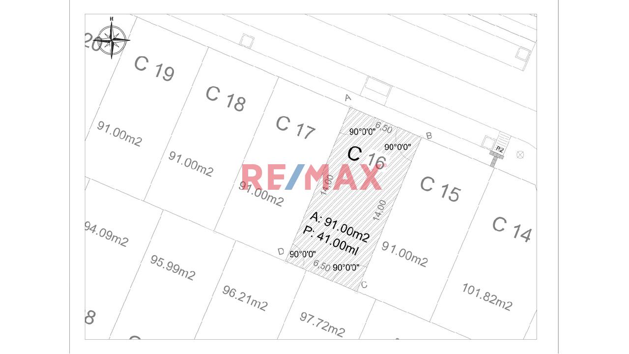 Terreno De 91 M2 En Chiclayo, Condominio Casa Blanca