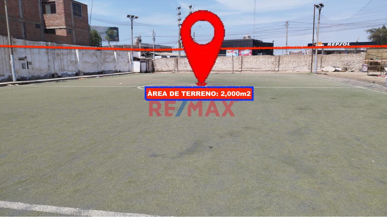Se Alquila Terreno De 2000M2 Prol. Bolognesi Y Carretera Pimentel -Chiclayo