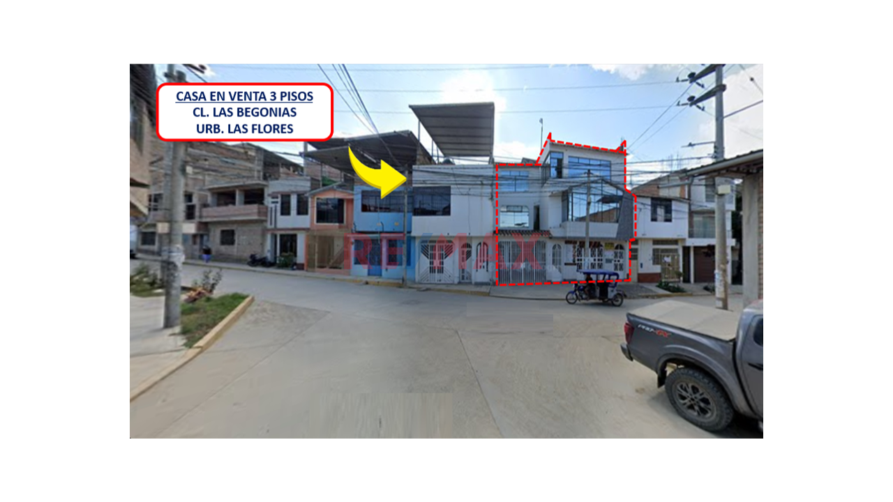 Casa En Venta En Urb. Las Flores - Jaén